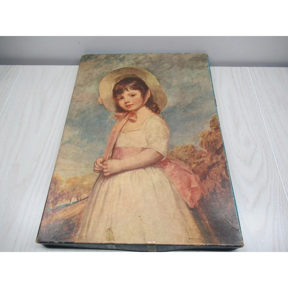 SPRINGBOK JIGSAW PUZZLE‎ ROMNEY MISS WILLOUGHBY COMPLETE 250 PC VINTAGE 1964
